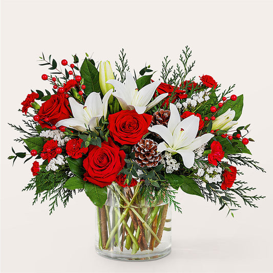 Best in Snow Bouquet –  The Florist Ltd, Denton TX