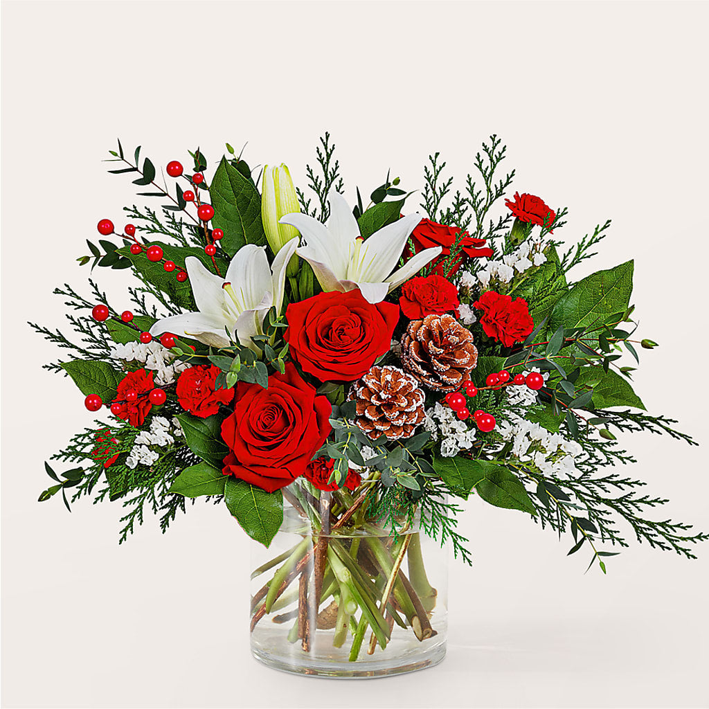 Best in Snow Bouquet –  The Florist Ltd, Denton TX