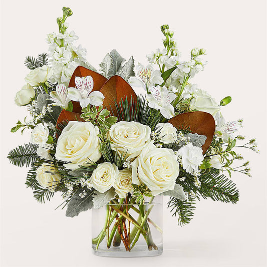 Fresh Snowfall Bouquet –  The Florist Ltd, Denton TX