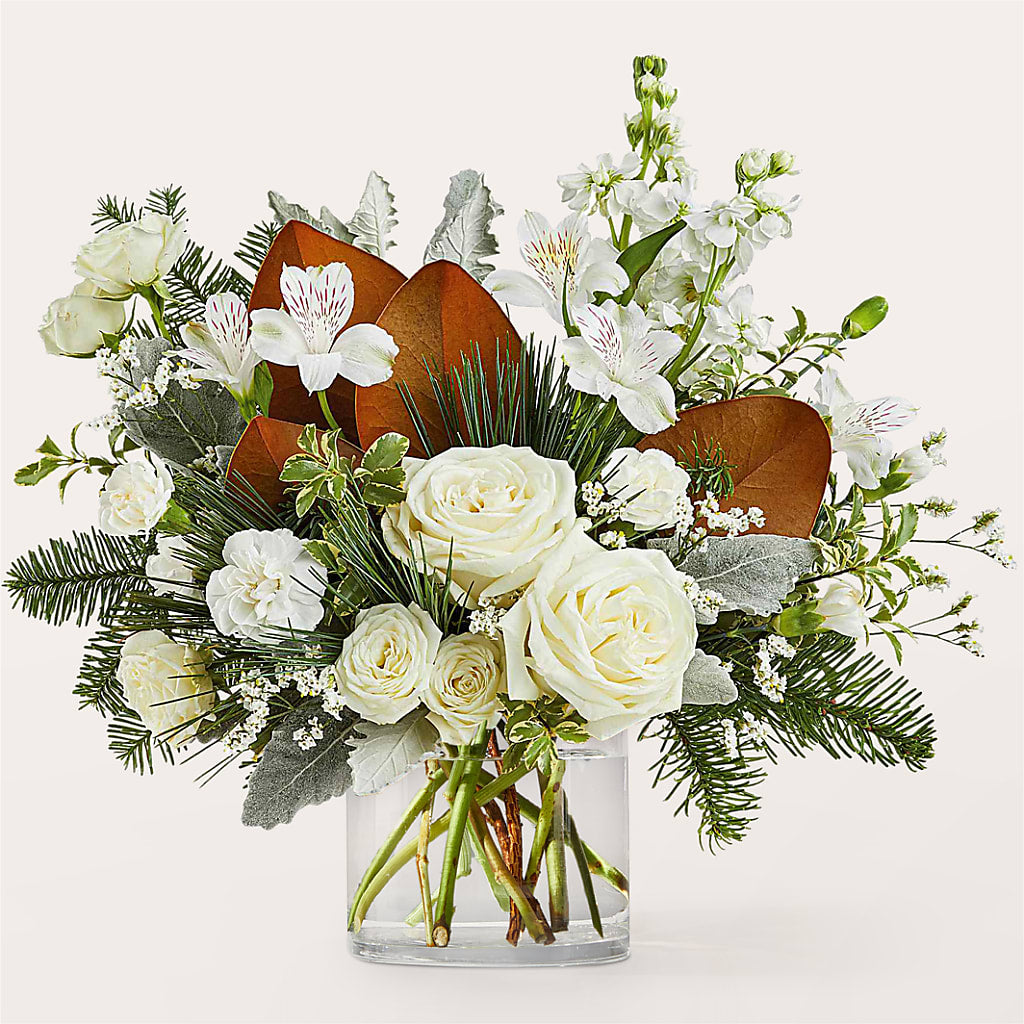 Fresh Snowfall Bouquet –  The Florist Ltd, Denton TX