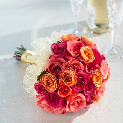 Sweet Roses Bouquet –  The Florist Ltd, Denton TX
