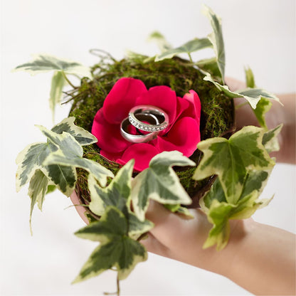 Lila Rose Ring Nest –  The Florist Ltd, Denton TX