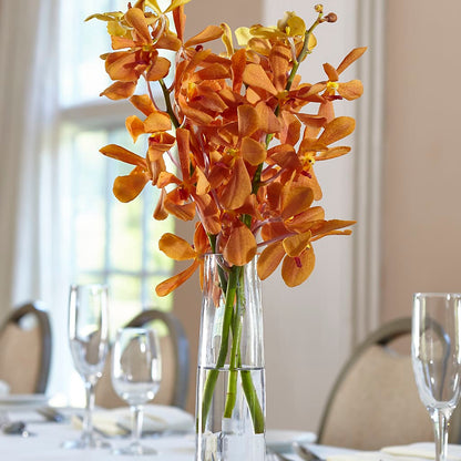 Orange Mokara Bud Vase –  The Florist Ltd, Denton TX